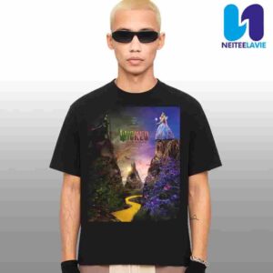 Official Poster Wicked For Good You Will Be Changed Release In Theaters On November 21 2025 Merchandise Unisex T-Shirt