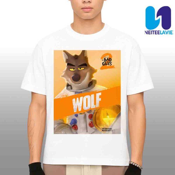 Official Poster Wolf The Bad Guys 2 Merchandise Unisex T-Shirt