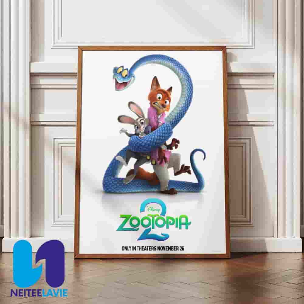 Official Poster Zootopia 2 Releases In Theaters November 26 2025 Home Decor Poster Canvas Official Poster Zootopia 2 Releases In Theaters November 26 2025 Home Decor Poster Canvas