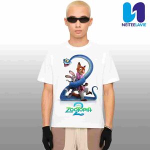 Official Poster Zootopia 2 Releases In Theaters November 26 2025 Merchandise Unisex T-Shirt