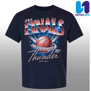 Oklahoma City Thunder NBA Finals Playoffs 2025 Space Unisex T-Shirt