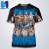 Florida Panthers Eastern Conference Champions 2025 Stanley Cup Playoffs Season All Over Print T-Shirt