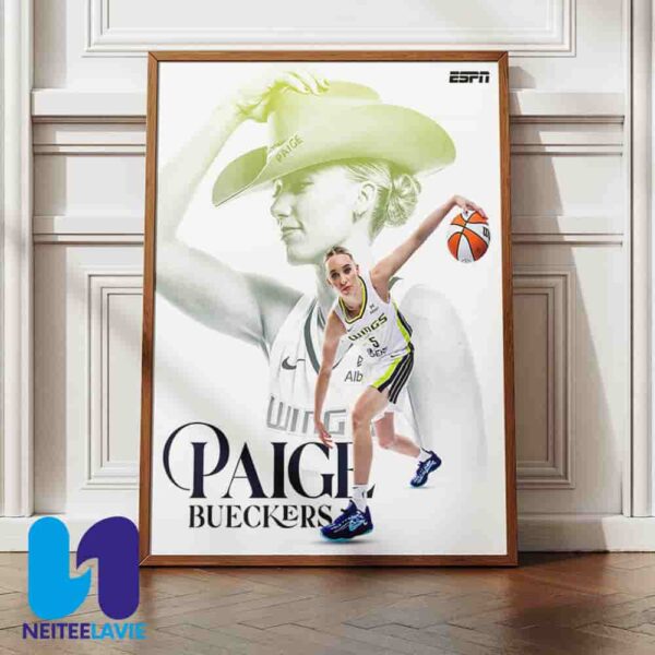 Paige Bueckers Make History WNBA With 60 Points And 30 Assists Through Her First Five Games Home Decor Poster Canvas