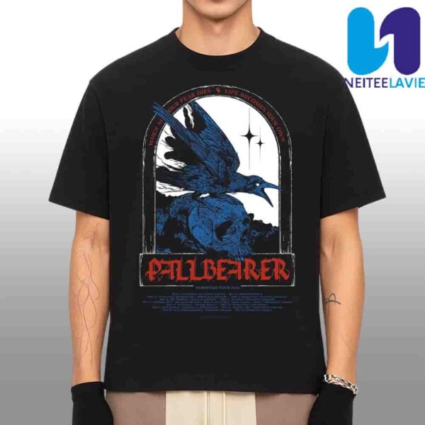 Pallbearer Band European Tour Dates May 2025 Merchandise Unisex T-Shirt