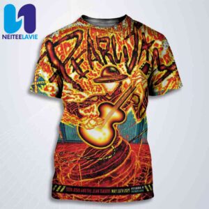Pearl Jam Teen Jesus And The Jean Teasers In Pittsburgh PA On May 16 2025 At PPG Paints Arena All Over Print T-Shirt