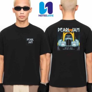 Pearl Jam Teen Jesus And The Jean Teasers Merch Event Tee In Pittsburgh PA On May 16 2025 At PPG Paints Arena