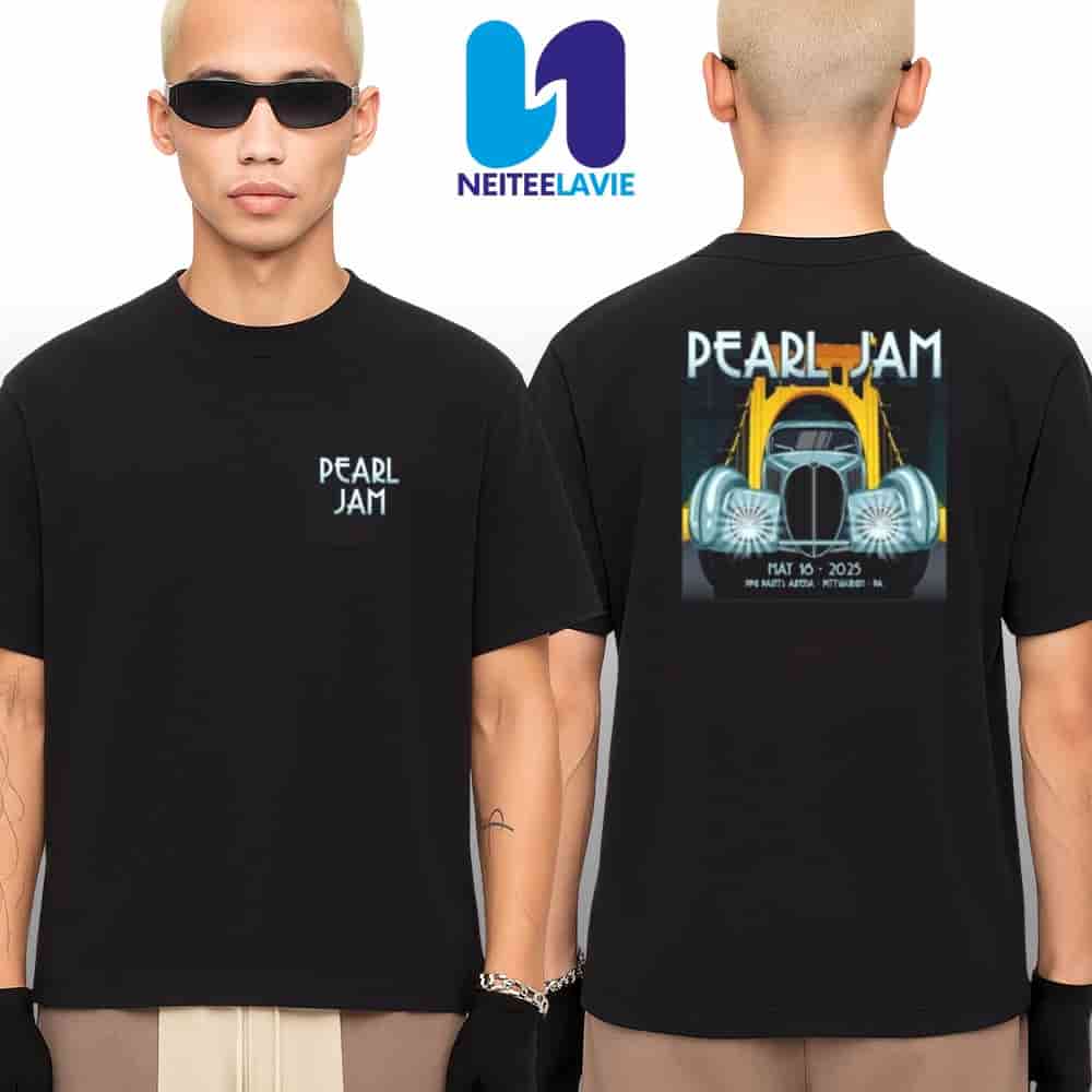 Pearl Jam Teen Jesus And The Jean Teasers Merch Event Tee In Pittsburgh PA On May 16 2025 At PPG Paints Arena Pearl Jam Teen Jesus And The Jean Teasers Merch Event Tee In Pittsburgh PA On May 16 2025 At PPG Paints Arena