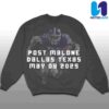 Post Malone X Dallas Cowboys Doomsday Defense Big Ass Stadium Tour May 09 2025 All Over Print Shirt
