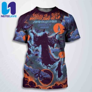 Johnny Blue Skies In Asheville NC On May 20 2025 At Harrah Cherokee Center All Over Print T-Shirt