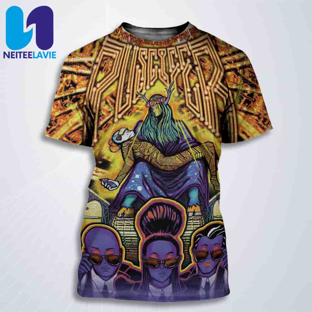 Puscifer In Manchester NH On May 14 2025 At Snhu Arena All Over Print T-Shirt Puscifer In Manchester NH On May 14 2025 At Snhu Arena All Over Print T-Shirt