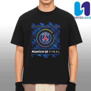 Road to Munich 2025 UCL Final Collection PSG Munich Final 2025 Merchandise Unisex T-Shirt