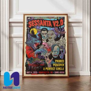 Sessanta V2.0 In Manchester NH On May 14 2025 At Snhu Arena Poster Canvas