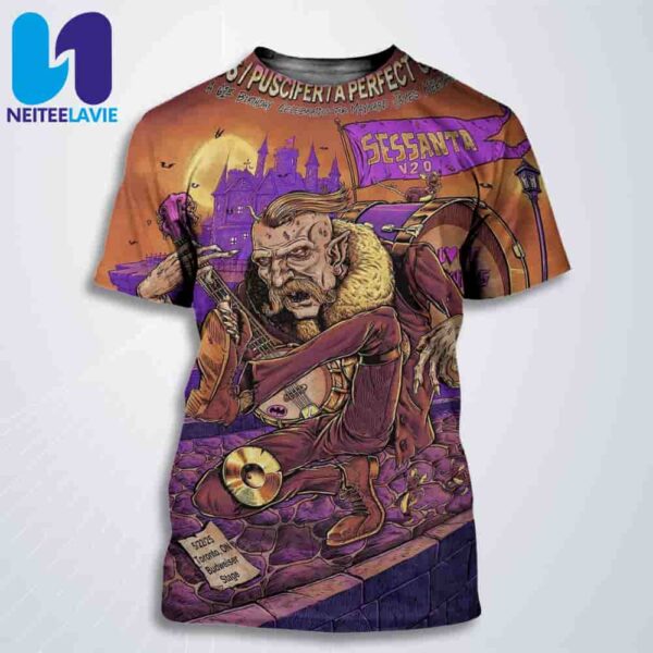 Sessanta V2.0 In Toronto ON On May 22 2025 At Budweiser Stage All Over Print T-Shirt