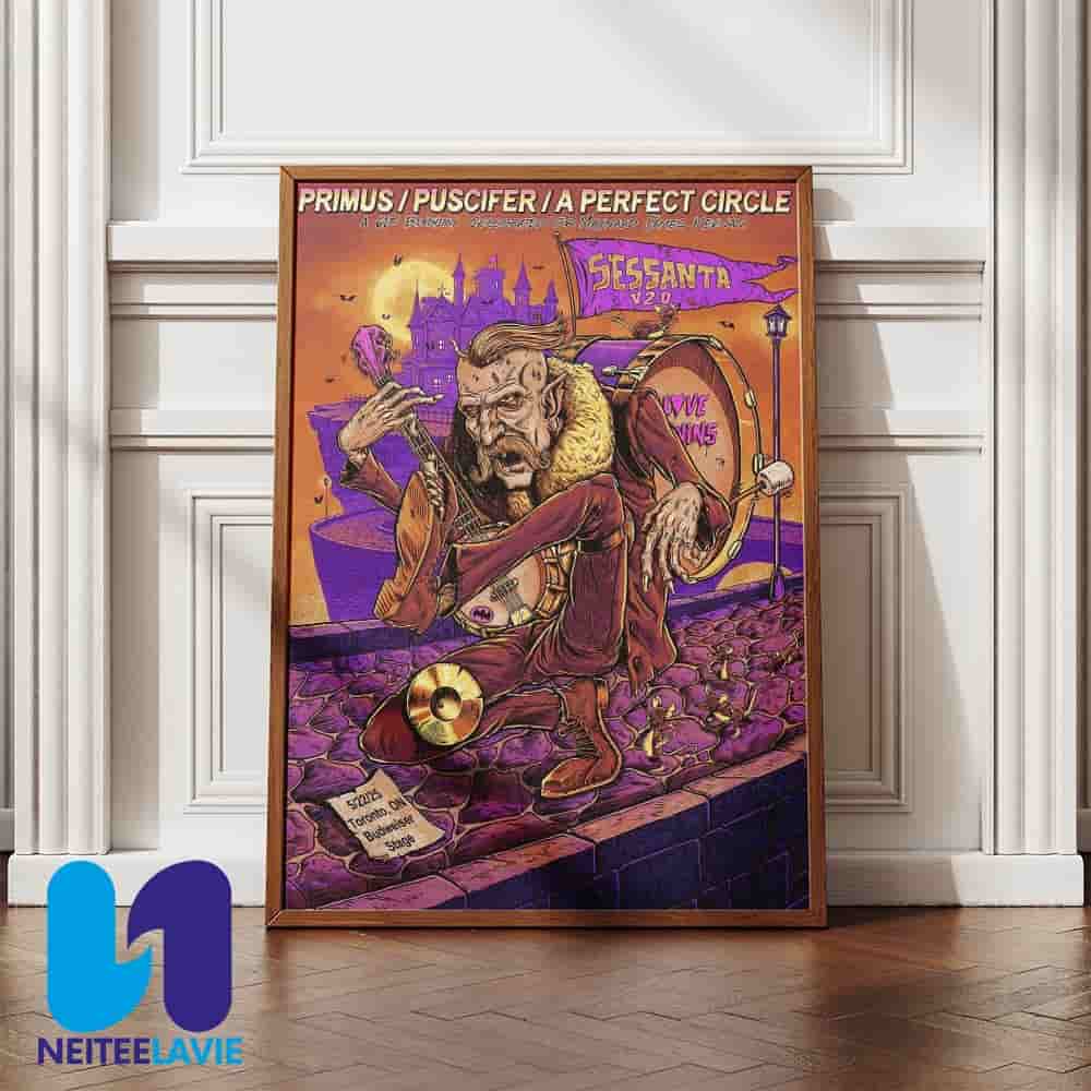 Sessanta V2.0 In Toronto ON On May 22 2025 At Budweiser Stage Home Decor Poster Canvas Sessanta V2.0 In Toronto ON On May 22 2025 At Budweiser Stage Home Decor Poster Canvas