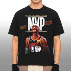 Shai Gilgeous-Alexander Kia MVP NBA Awards 2024-25 Merchandise Unisex T-Shirt