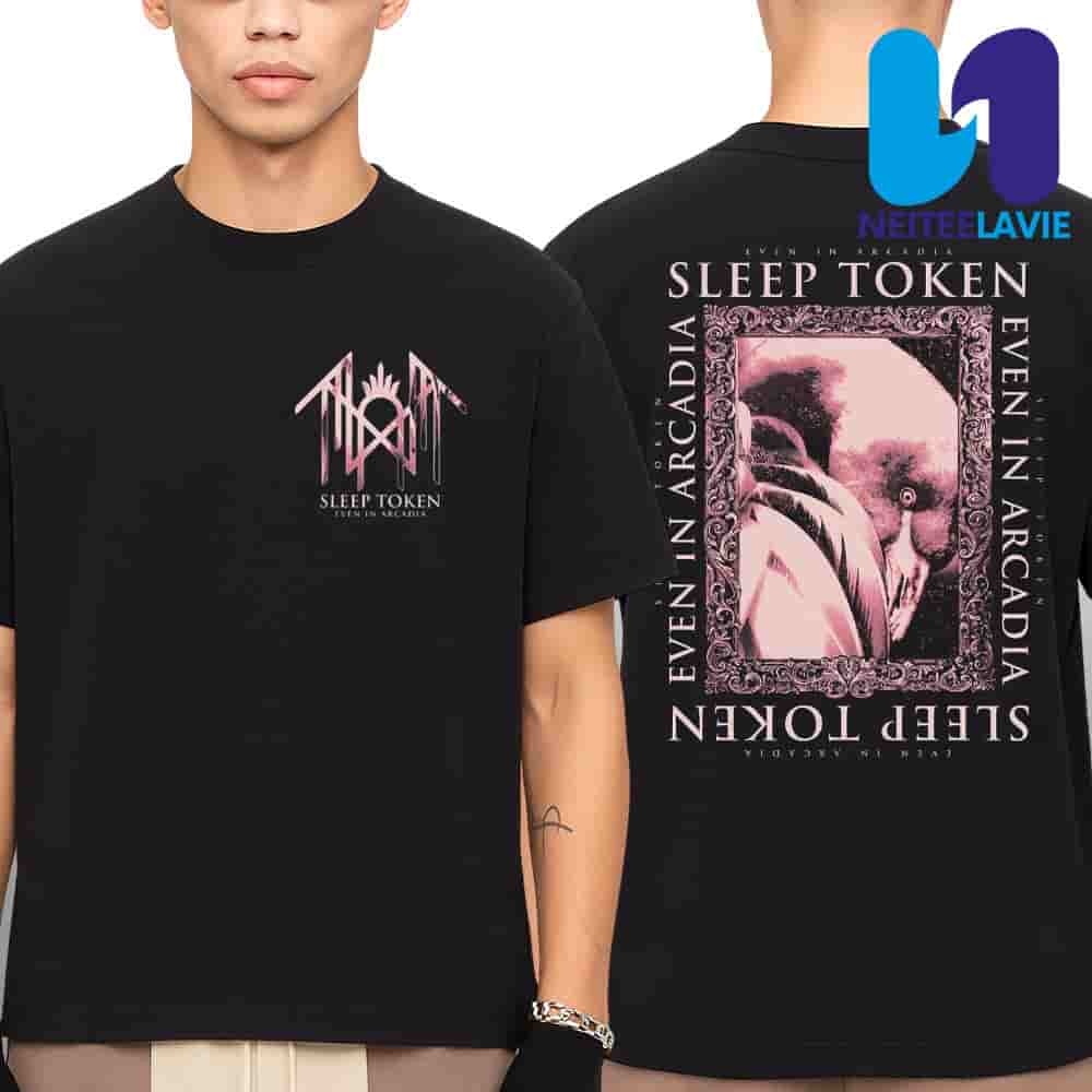 Sleep Token Even In Arcadia Flamingo Frame Merchandise 2025 T-Shirt Sleep Token Even In Arcadia Flamingo Frame Merchandise 2025 T-Shirt