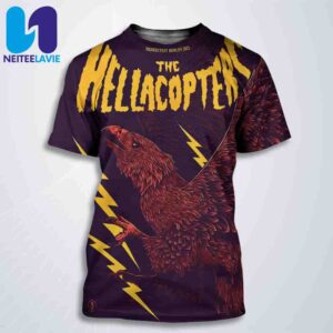 The Hellacopters Desertfest Berlin 2025 On May 23-25 At Columbiahalle And Columbia Theater All Over Print T-Shirt