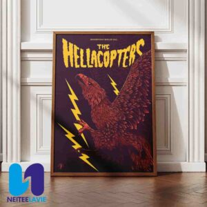 The Hellacopters Desertfest Berlin 2025 On May 23-25 At Columbiahalle And Columbia Theater Home Decor Poster Canvas
