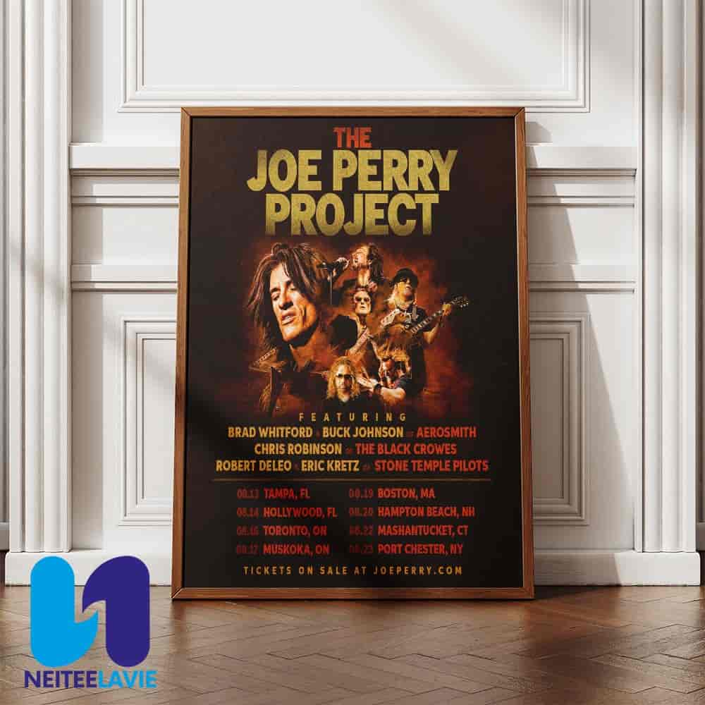 The Joe Perry Project The First Solo Shows For Perry This Year 2025 Poster Canvas The Joe Perry Project The First Solo Shows For Perry This Year 2025 Poster Canvas