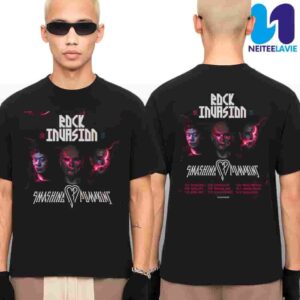 The Smashing Pumpkins Rock Invasion 2025 Tour Japan Dates List Merchandise T-Shirt