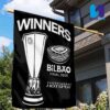 Tottenham Hotspur Europa League 2025 Winners Merchandise Garden House Flag