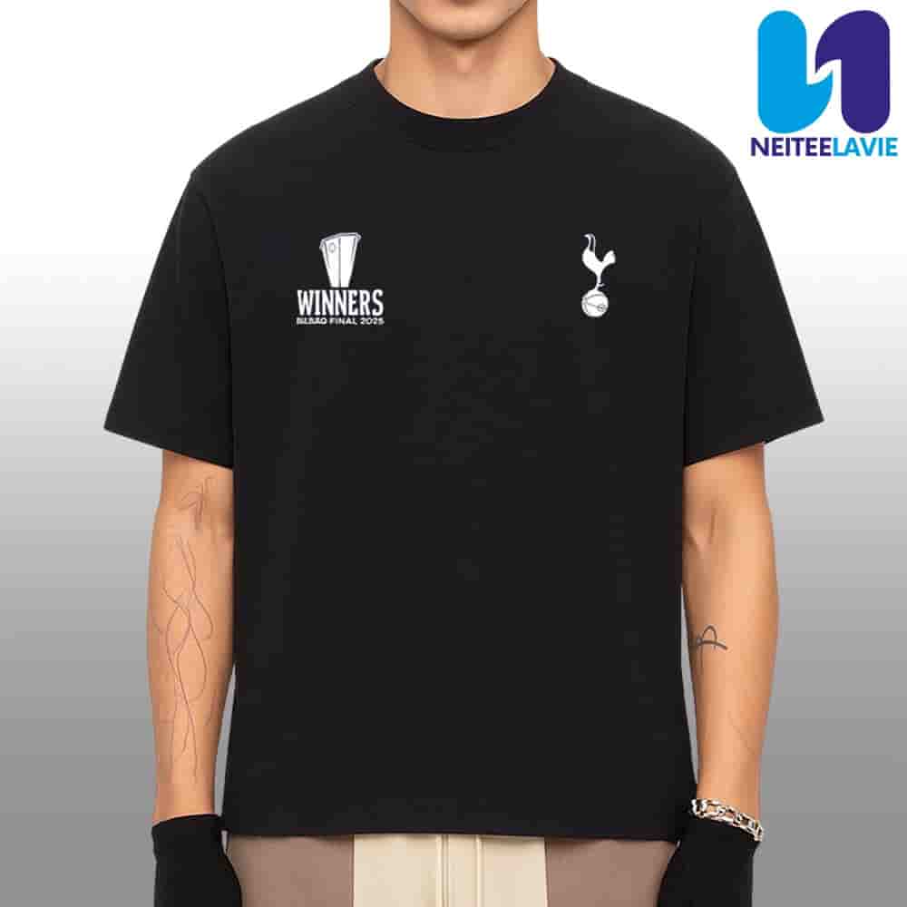Tottenham Hotspur EUFA Europa League 2025 Winners Merchandise Unisex Classic T-Shirt Tottenham Hotspur EUFA Europa League 2025 Winners Merchandise Unisex Classic T-Shirt