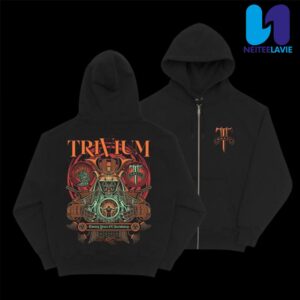 Trivium Band Anniversary Merchandise Fan Gift 2025 Zip Hoodie T-Shirt
