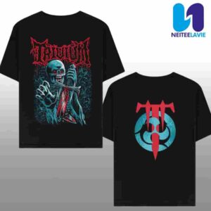 Trivium Skeleton Emblem Merchandise 2025 Fan Gift Unisex T-Shirt