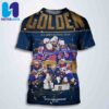 USA Hockey Champions 2025 IIHF Ice Hockey World Championship Season All Over Print T-Shirt