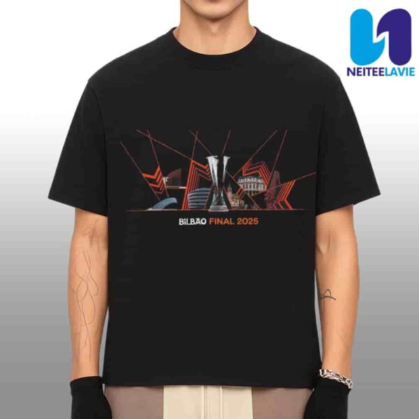 Uefa Europa League Bilbao Final 2025 Fan Gift Final Event Merchandise Unisex T-shirt