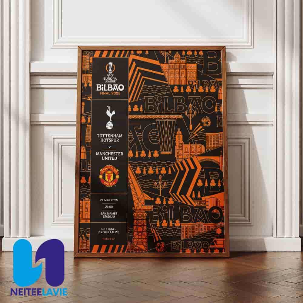 Uefa Europa League Bilbao Final 2025 On May 21 At San Mames Stadium Home Decor Poster Canvas Uefa Europa League Bilbao Final 2025 On May 21 At San Mames Stadium Home Decor Poster Canvas