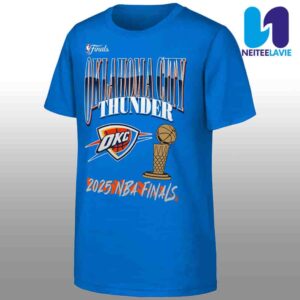 Youth Oklahoma City Thunder 2025 NBA Finals Unisex T-Shirt