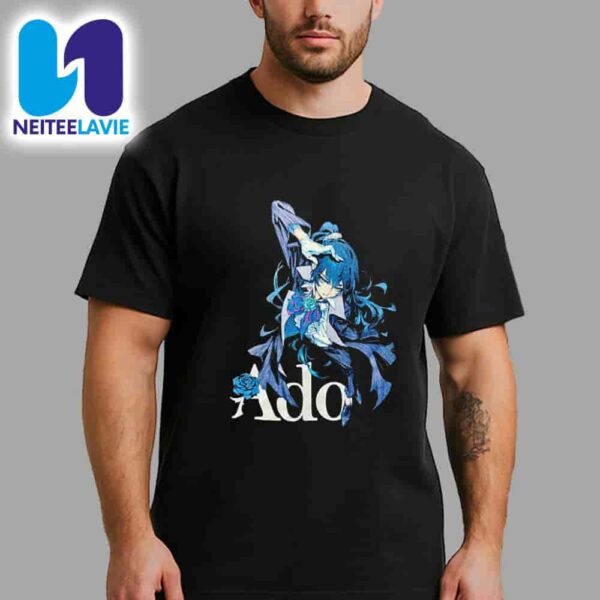 Ado x Hot Topic Adobum Exclusive Pose Suit Tee Merchandise Unisex Shirt