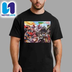 Adventure of Godzilla Destroys The Marvel Universe Collection 2025 Merchandise Unisex T-Shirt