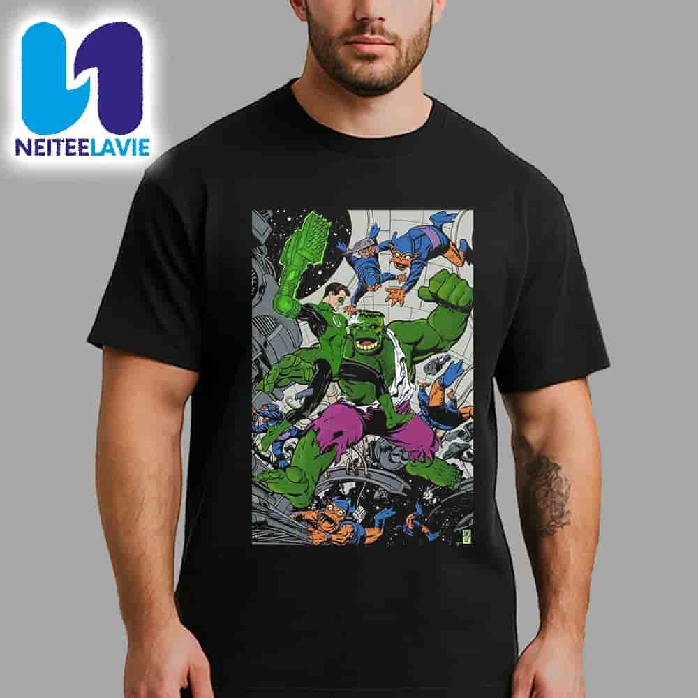 Adventure of Green Lantern Vs The Hulk Collection 2025 Merchandise Unisex T-Shirt Adventure of Green Lantern Vs The Hulk Collection 2025 Merchandise Unisex T-Shirt