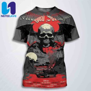 Avenged Sevenfold Europe Tour Summer Dates Liss 2025 Start On June 4 2025 All Over Print T-Shirt