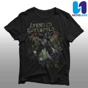 Avenged Sevenfold Evil Never Dies Exclusive City of Evil 20th Anniversary Tee Merch Unisex Shirt