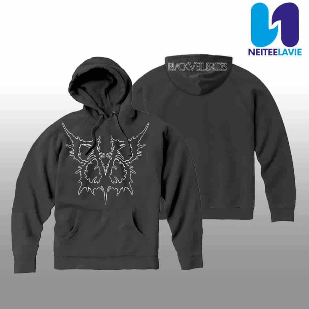 Black Veil Brides Burned Wings Hoodie Shirt Black Veil Brides Burned Wings Hoodie Shirt