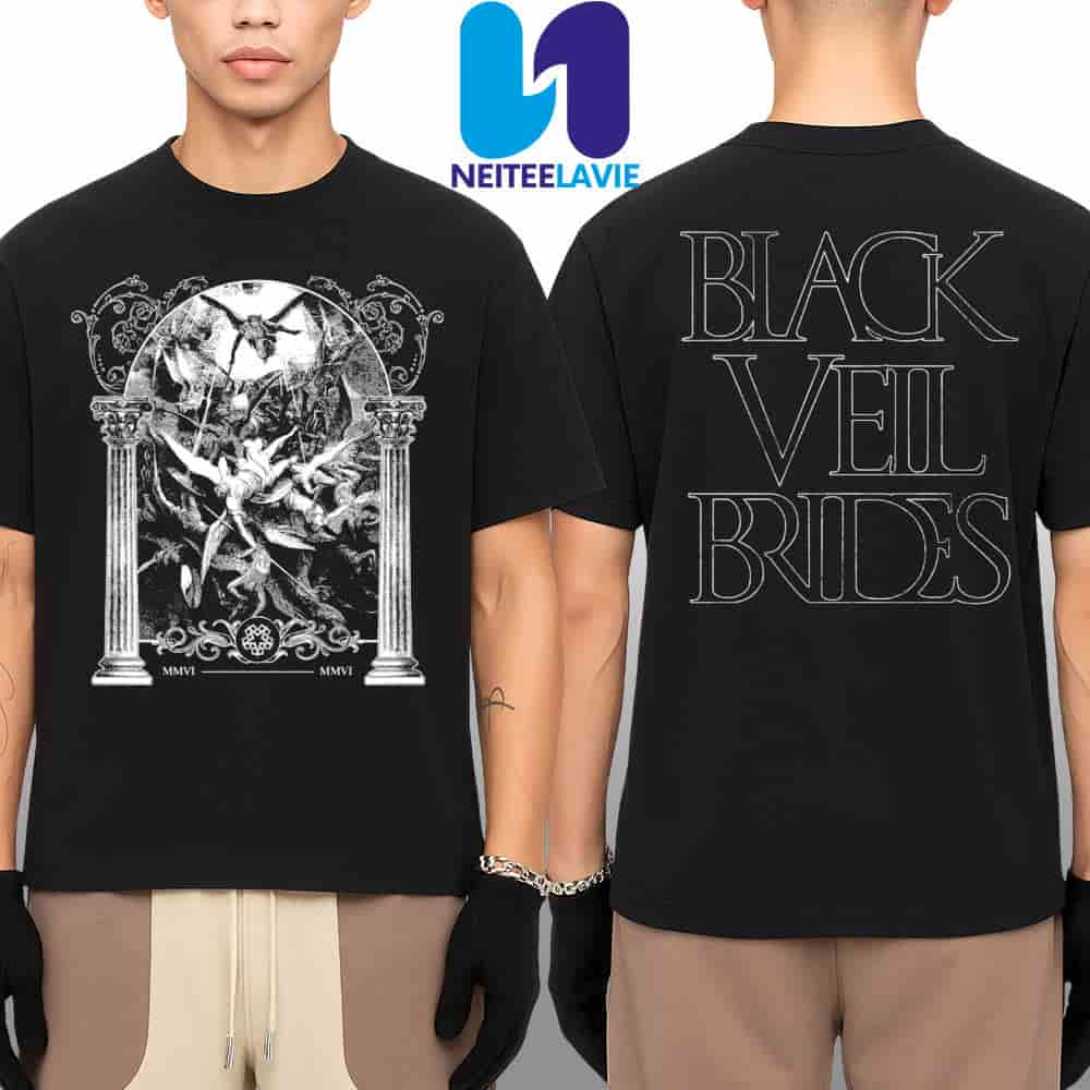 Black Veil Brides War in Heaven T-Shirt Black Veil Brides War in Heaven T-Shirt