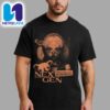 From Ashes To New Disease Tour Dates List 2025 With Magnolia Park Merchandise Unisex T-Shirt