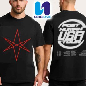 Bring Me the Horizon POST HUMAN USA Tour Dates List Merchandise Unisex T-Shirt