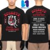 Buckeye Country Superfest 2025 Skull Cowboy Tee On June 21 At Ohio Stadium In Columbus OH Merchandise Two Sided Unisex Shirt
