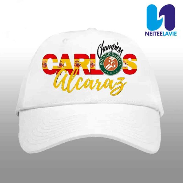 Carlos Alcaraz Winner Champion Roland Garros 2025 The French Open Classcic Hat-Cap Snapback