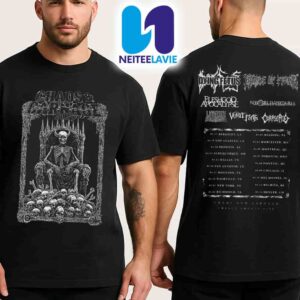 Chaos And Carnage White Skull King Tee 2025 Merch Two Sided Hoodie Shirt