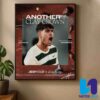 Congrats Carlos Alcaraz Champion Roland Garros Paris 2025 Home Decor Poster Canvas