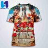 Florida Panthers Winners 2025 Stanley Cup NHL Champions Celebration All Over Print T-Shirt