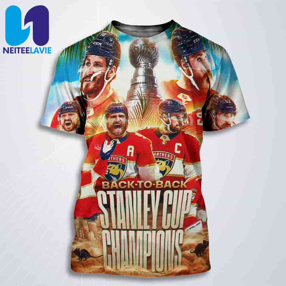 Congrats Florida Panthers Winners Back To Back Stanley Cup Champions 2025 All Over Print T-Shirt Congrats Florida Panthers Winners Back To Back Stanley Cup Champions 2025 All Over Print T-Shirt