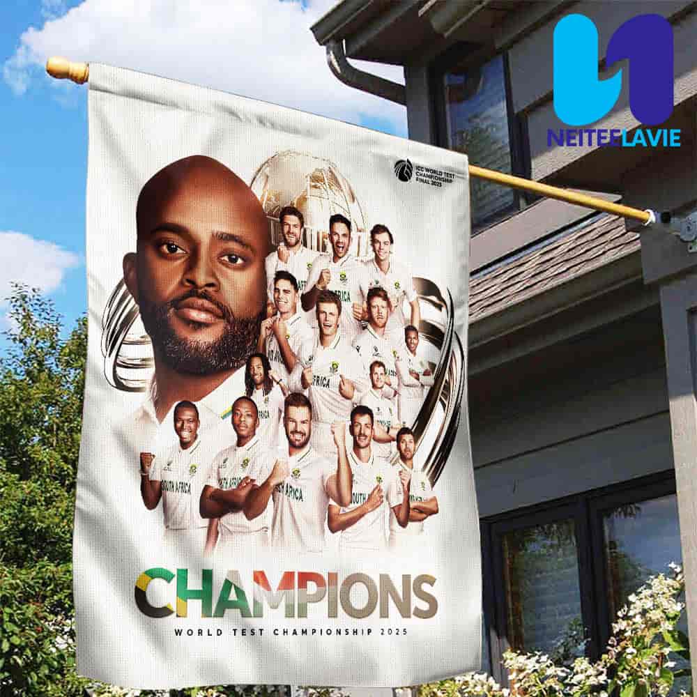 Congrats South Africa Winner ICC World Test Championship Final 2025 Garden House Flag Congrats South Africa Winner ICC World Test Championship Final 2025 Garden House Flag