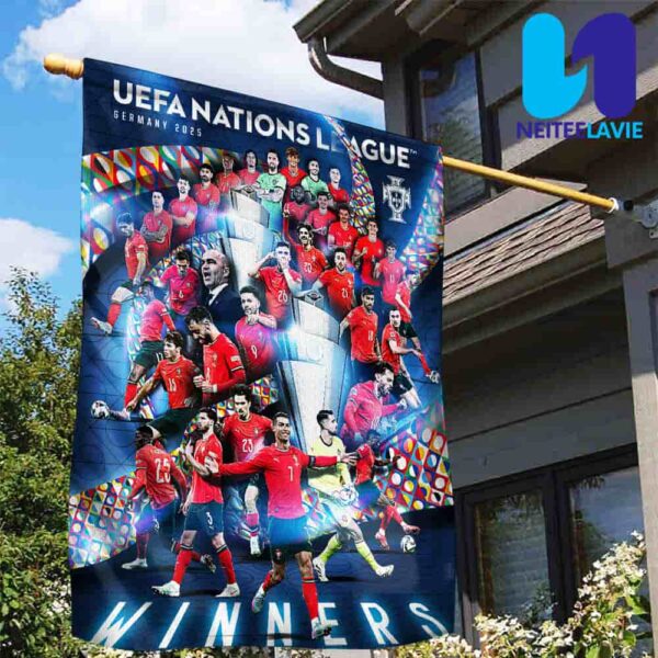 Congrats Team Football Portugal Winners UEFA Nations League Finals Champions Germany 2025 Garden House Flag