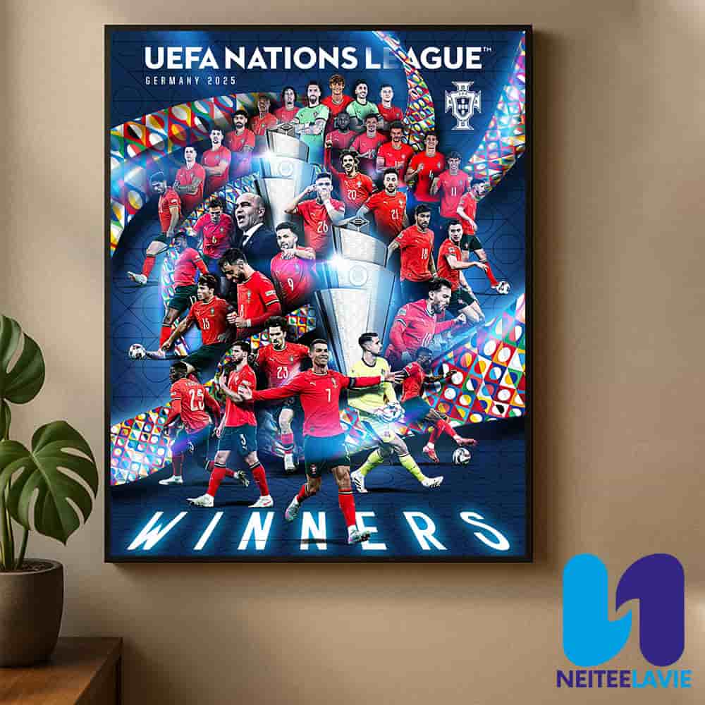 Congrats Team Football Portugal Winners UEFA Nations League Finals Champions Germany 2025 Home Decor Poster Canvas Congrats Team Football Portugal Winners UEFA Nations League Finals Champions Germany 2025 Home Decor Poster Canvas